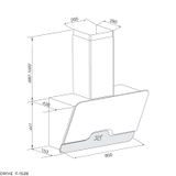 Máy hút khói khử mùi Malloca DRIVE F-152B