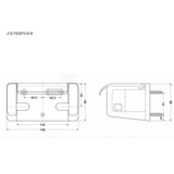 Hộp Giấy Vệ Sinh TOTO DS708PS#W