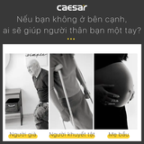 Thanh Vịn Inox Caesar GB102V Gắn Tường Ø32