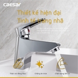 Vòi lavabo chậu rửa mặt Caesar B400CP/CU nóng lạnh