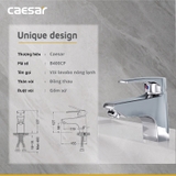 Vòi lavabo chậu rửa mặt Caesar B400CP/CU nóng lạnh