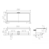 Móc Giấy Vệ Sinh American Standard WF-0499 Concept Vuông Đôi