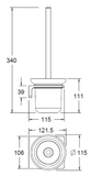Cọ vệ sinh American Standard K-1386