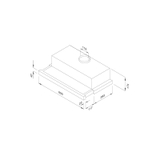 Máy hút khói khử mùi Malloca K1506 TC