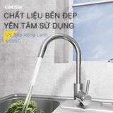 Vòi chậu rửa chén Caesar K695C nóng lạnh