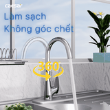 Vòi chậu rửa chén Caesar K815C nóng lạnh