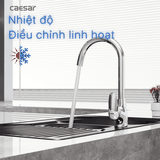 Vòi chậu rửa chén Caesar K815C nóng lạnh