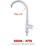 Vòi chậu rửa chén KSN KSOM-47T8 nước lạnh