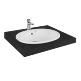 Lavabo chậu rửa mặt TOTO L762#XW bán âm sứ chống bám bẩn