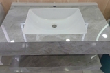 Bộ Lavabo tủ đá bóng Caro CA-025 gương led 8 tấc tràn viền