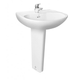 Lavabo chậu rửa mặt Toto LPT239CR#W treo tường chân dài