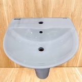 Lavabo chậu rửa mặt Ryoni L223 treo tường chân dài