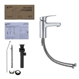 Vòi lavabo chậu rửa mặt INAX LFV-2002S nóng lạnh gật gù (LFV2002S)
