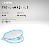 Nắp Bàn Cầu Trẻ Em Caesar M282 Rơi Êm