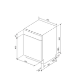 Máy rửa chén Malloca MDW10-BS08FS