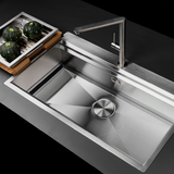 Chậu rửa chén inox Malloca Slide MS 861 dài 86cm