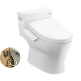 Bồn cầu 1 khối TOTO MS188VKW24#XW kèm nắp rửa điện tử WASHLET S2- TCF33461GAA