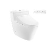 Bồn cầu 1 khối TOTO MS625CDW25#XW  kèm nắp rửa điện tử WASHLET S5- TCF34461GAA