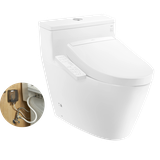 Bồn cầu 1 khối TOTO MS625DW24#XW kèm nắp rửa điện tử WASHLET S2- TCF33461GAA