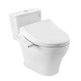 Bồn cầu 1 khối TOTO MS857CDW24#XW kèm nắp rửa điện tử WASHLET S1- TCF23661GAA