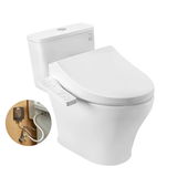 Bồn cầu 1 khối TOTO MS857DW26#XW kèm nắp rửa điện tử WASHLET S1- TCF23661GAA