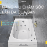 Bồn tắm dài Caesar MT0170L(R) dài 1m7 loại chân yếm có massage
