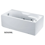 Bồn Tắm Massage Chân Yếm 1.5M CAESAR MT0350L(R)