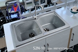 Chậu rửa chén Việt Mỹ S2N-10 đá nhân tạo 3 màu