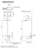 Cây sen tắm TOTO TBW08408A nóng lạnh
