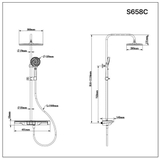 Sen Cây Nhiệt Độ Caesar S658C