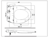 Sơ đồ Nắp rửa cơ American Standard Slim 3 (CSCFA650)