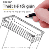 Kệ góc Caesar ST859V 2 tầng Inox 304