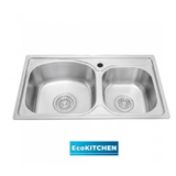 Chậu rửa chén inox Malloca MS 1011P dài 78cm