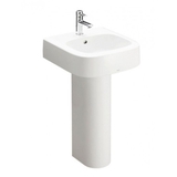 Lavabo chậu rửa mặt TOTO LPT766C#XW treo tường chân dài sứ chống bám bẩn