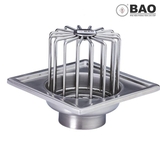 Phễu thoát sàn Inox Bao TSC226 - Phụ kiện nhà vệ sinh, nhà tắm