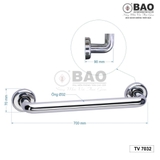 Tay vịn inox Bao TV4232 - Phụ kiện nhà vệ sinh, nhà tắm