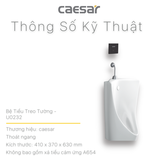 Bồn tiểu nam Caesar U0232 treo tường