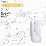 Bồn tiểu nam Caesar UA0234 treo tường xả tiểu cảm ứng