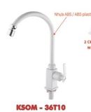 Vòi chậu rửa chén KSN KSOM-36T10 nước lạnh