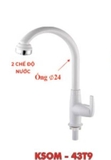 Vòi chậu rửa chén KSN KSOM-43T9 nước lạnh