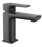 Vòi lavabo chậu rửa mặt Luxta L-1228 Black nóng lạnh