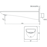 Vòi Xả Bồn TOTO TBG02001B Âm Tường