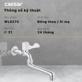 Vòi gắn tường Caesar WL027C