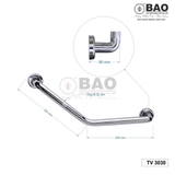 Tay vịn inox Bao TV3030 - Phụ kiện nhà vệ sinh, nhà tắm
