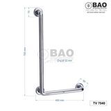 Tay vịn inox Bao TV7040 - Phụ kiện nhà vệ sinh, nhà tắm