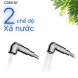 Vòi lavabo chậu rửa mặt Caesar B900CU nóng lạnh dây rút kèm nút xả nhấn