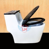 Bồn cầu 1 khối Capila CPL116 nắp đen