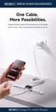 CÁP WiWU TITANLINK Wi-C104 100W 2-in-1 Wireless Charger