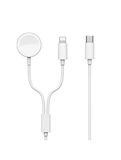 Sạc Không Dây WiWU M10 2 Trong 1 Sạc Nhanh Cho Đồng Hồ Và Điện Thoại/Ipad