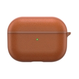 Bao da Airpods Case WiWU Calfskin Genuine Leather ( ngang)